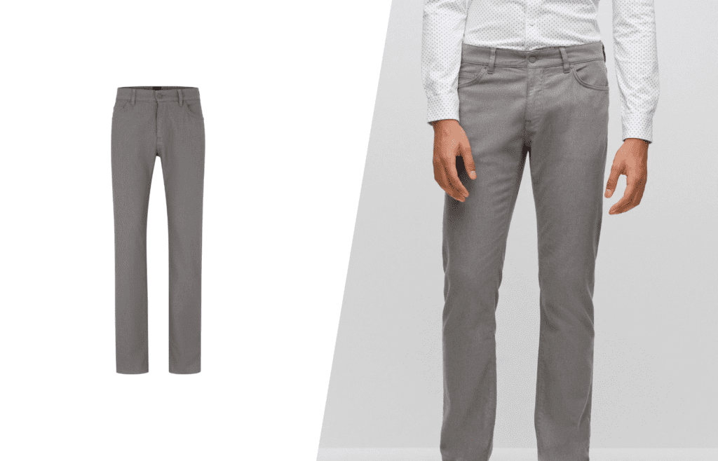 Hugo Boss Regular Fit Gray Jeans