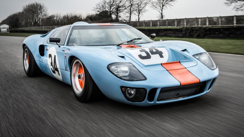 Revolutionary Cars: Gulf Blue Painted Ford GT40