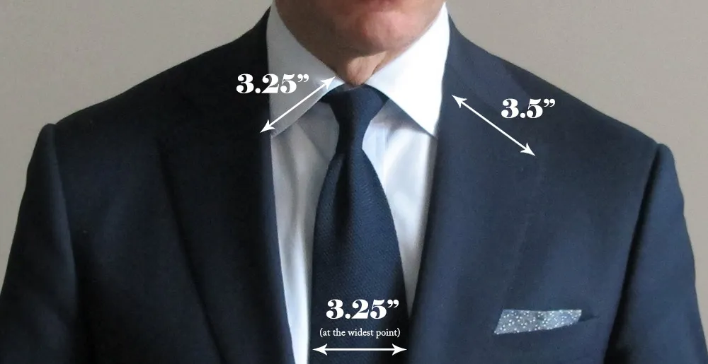 Picking the Right Tie Width to Your Suit's Lapel