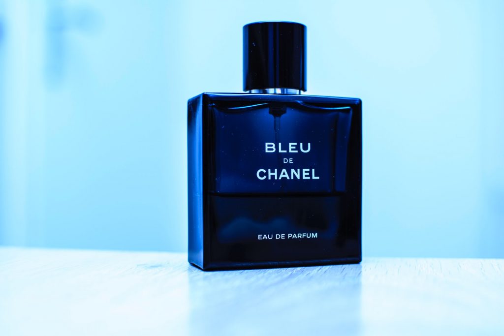 Bleu De Chanel Perfume Bottle Fragrance Cologne Scent