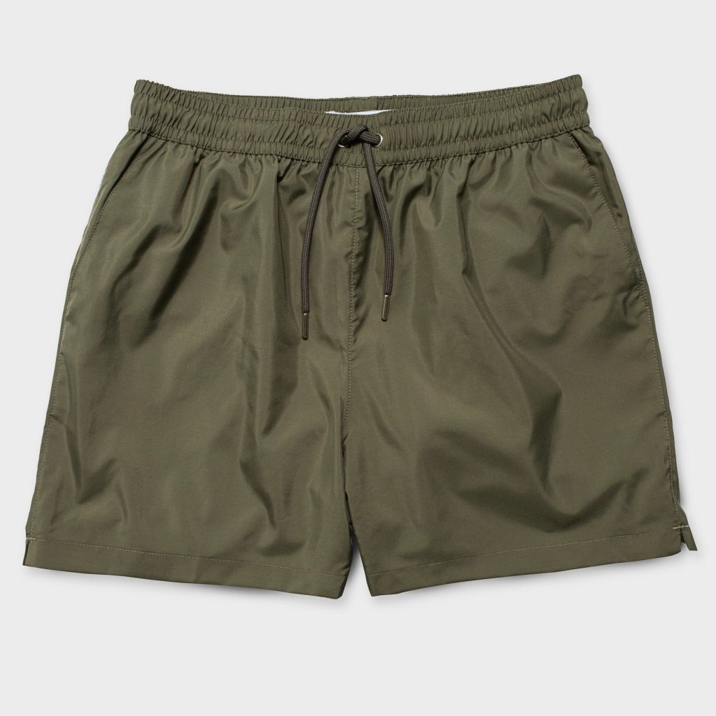 The Resort Co Classic Swim Shorts Ivy Green Front