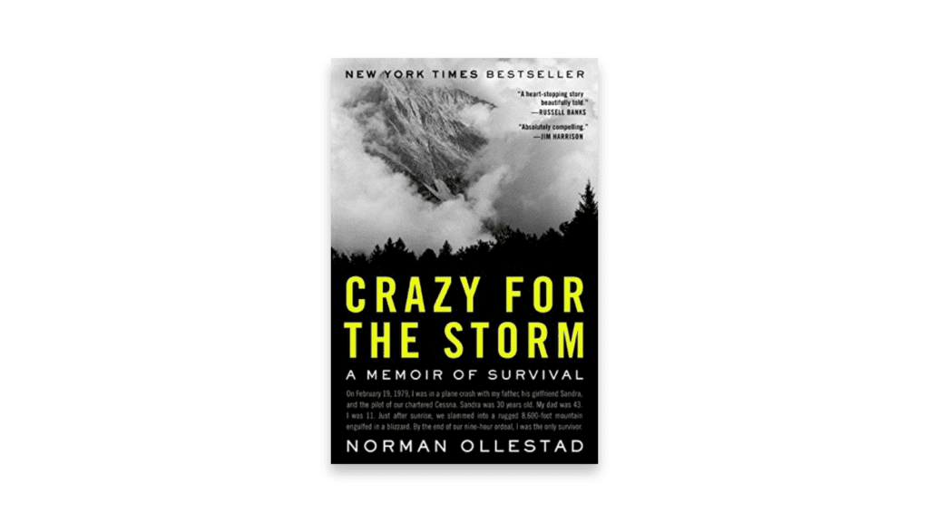 Crazy For The Storm Book