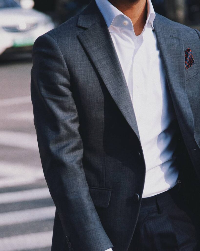 Business Professional Guide: Business Grey Suit by © Hocketry